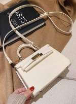New fashion high sense hand bill of lading shoulder bag 白色 