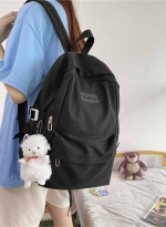 Cute girls' schoolbag backpack 黑色 