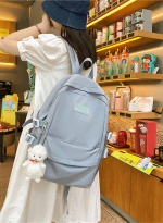 Cute girls' schoolbag backpack 蓝色 