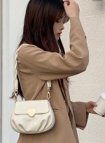 New fashion commuting shoulder bag leisure 米白色 