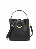 fashion all-match shoulder bag Black 