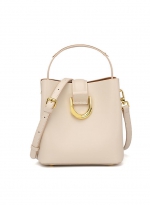 fashion all-match shoulder bag Beige 