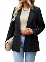 casual little blazer Black 