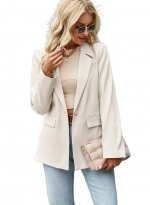 casual little blazer Apricot 