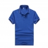 Classic solid color POLO shirt Dark blue