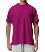 Sports short sleeve T shirt Fuchsia 