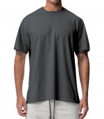 Sports short sleeve T shirt Gray 