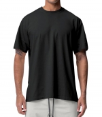 Sports short sleeve T shirt Black 