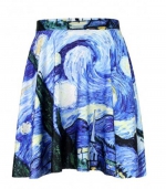 Solid color slimming skirt Figure 1 