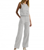 Casual pantsuit White 