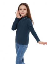 Warm casual T-shirt Blue 