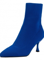 Knitted stilettos Blue 