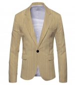 Commuter fashion suit jacket Yellow 