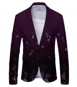 Commuter fashion suit jacket Fuchsia 