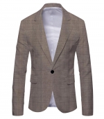 Commuter fashion suit jacket Light brown 