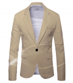 Commuter fashion suit jacket Apricot 