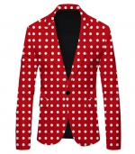 Commuter fashion suit jacket Red dot 