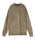 Off shoulder T shirt base    Celadon 