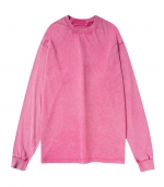 Off shoulder T shirt base    Rose red 