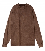 Off shoulder T shirt base    Coffee color 