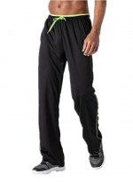 Casual sweatpants    Black light green 