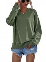 Fleece hoodie hood    Green 
