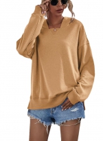 Fleece hoodie hood    Camel 