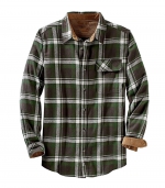 Long sleeved shirt jacket 11# lattice 