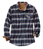 Long sleeved loose shirt jacket    13# lattice 