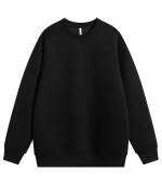 Casual loose hoodie Black 