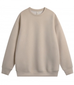 Casual loose hoodie Beige 