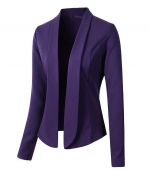 Small suit jacket lapels Purple 
