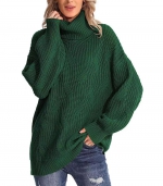 Sweater pullover long sleeves Green 