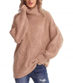 Sweater pullover long sleeves Khaki 