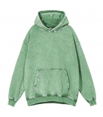 Vintage hooded hoodie Green 
