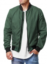 Sports baseball jacket Army green 