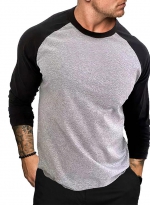 Color-coded rotator sleeve T-shirt Light gray 