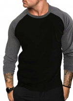 Color-coded rotator sleeve T-shirt Black 