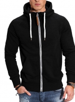 Color matching sport coat Black 