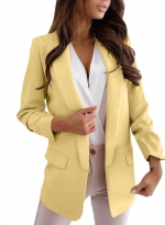 Business casual suit    Yellow 