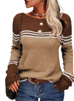 Color matching sweater    Khaki 