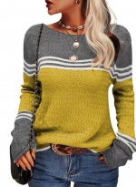 Color matching sweater    Yellow 