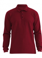 Polo shirt with lapel Red 