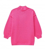 Casual pullover sweater Rose red 