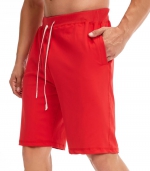 Casual summer quarter pants Red 